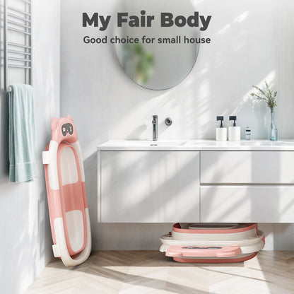 Foldable Baby Bathtub with Cushion